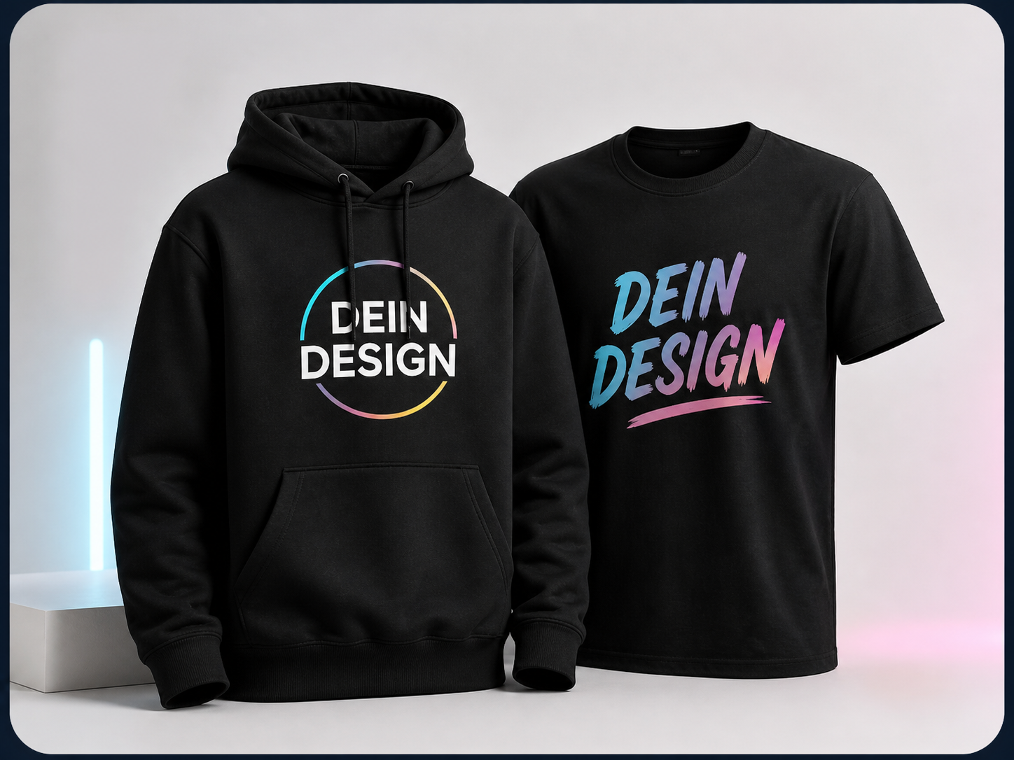 Shirt oder Hoodie mit Wunschdesign